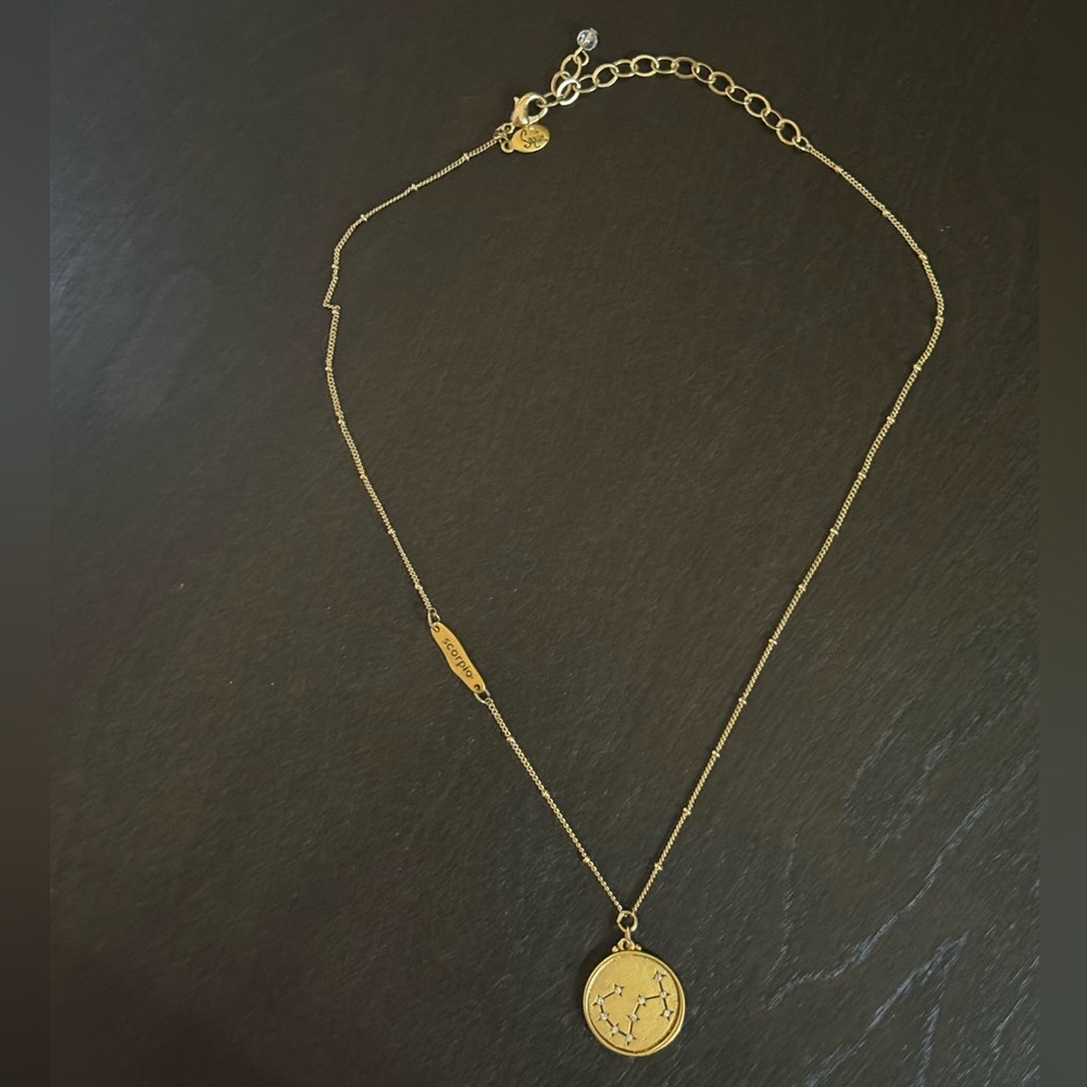 LIKE NEW Scorpio Constellation Necklace - Sequin Brand - Picture 3 of 8